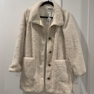 Ann Taylor loft white jacket
